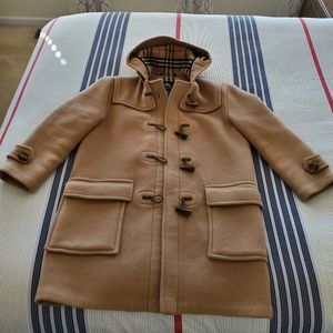Vintage Women's Burberry Toggle Duffle Coat 12 Reg